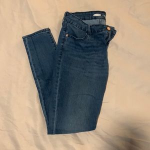Old Navy Super Skinny Mid Rise Women’s Size 6 Regular Blue Jeans